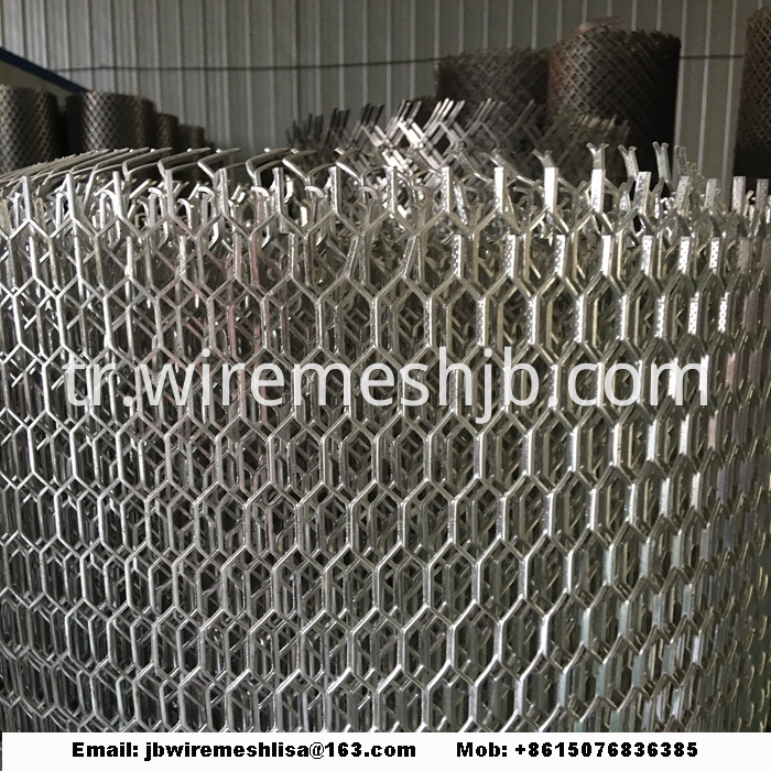 Powder Coated And Galvanized Expanded Steel Mesh